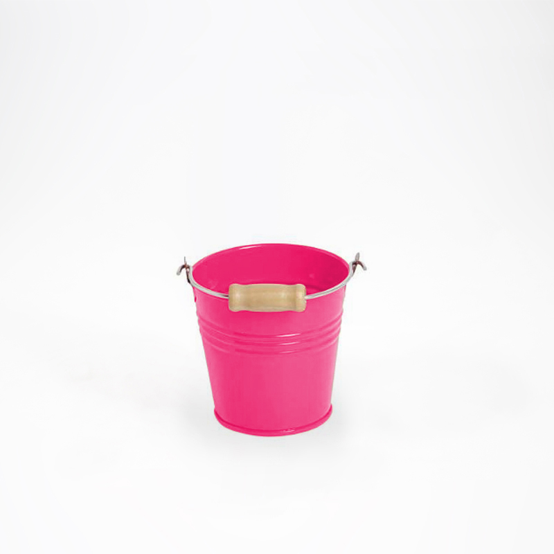 Balde Zinco - 11cm Fushia